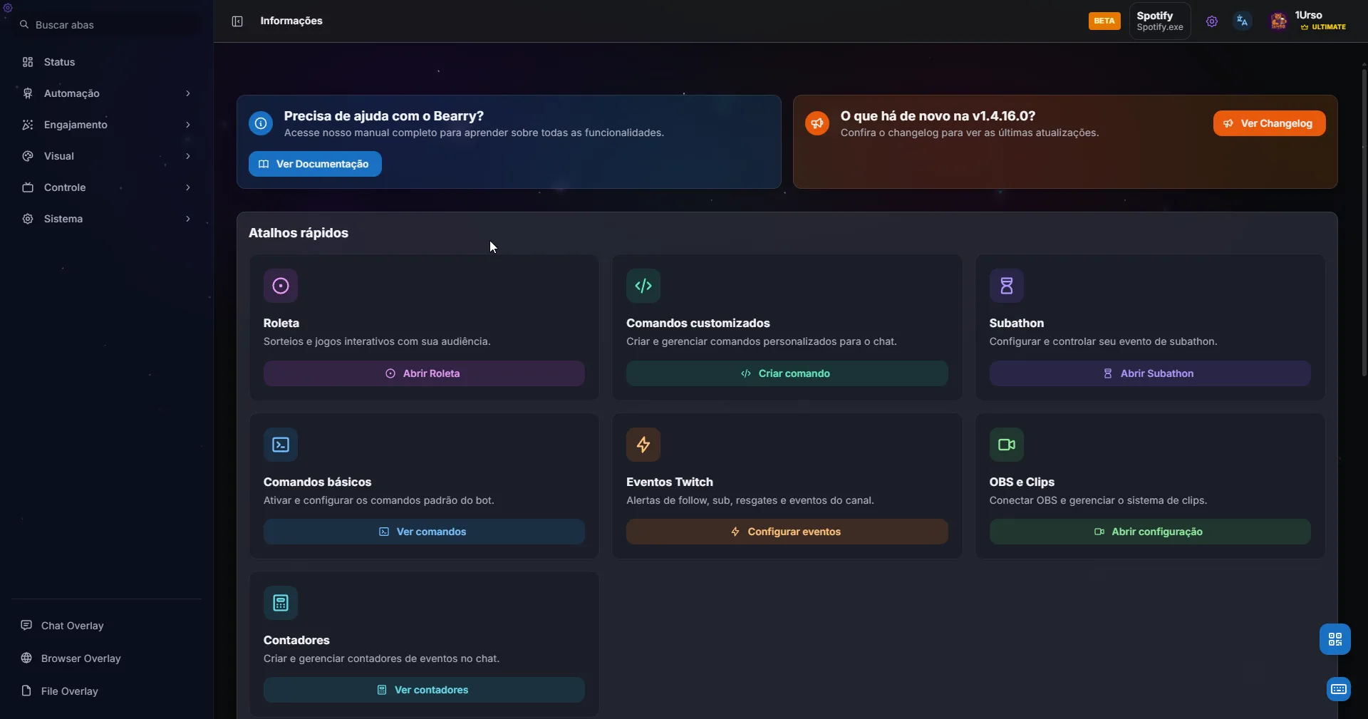 Atalhos na tela inicial (1)